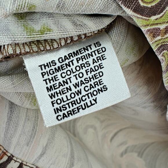 Tommy Bahama Silk Hawaiian Shirt Mens Size XL Autumn Earth Tones Beach Aloha - Picture 10 of 10